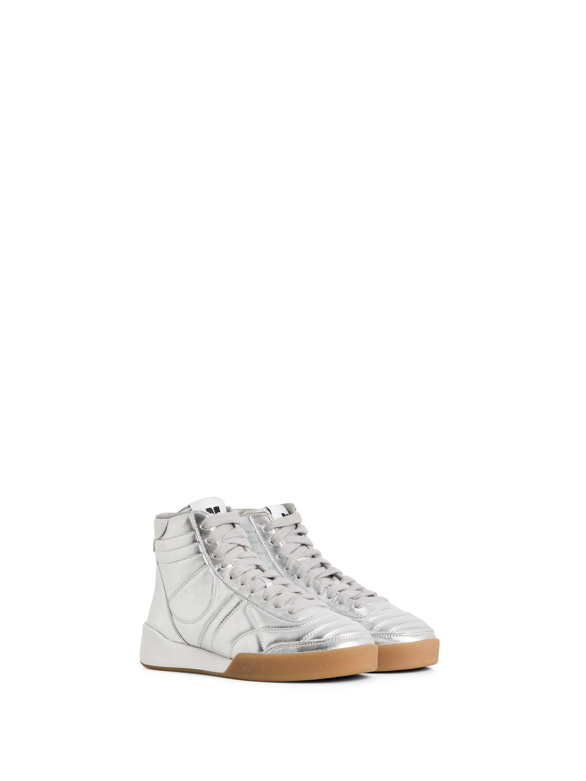17pcs NEW / CLUB02 MID EN CUIR ARGENT - Silver