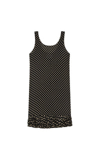 Robe Hairo à pois volantée - Combo Black