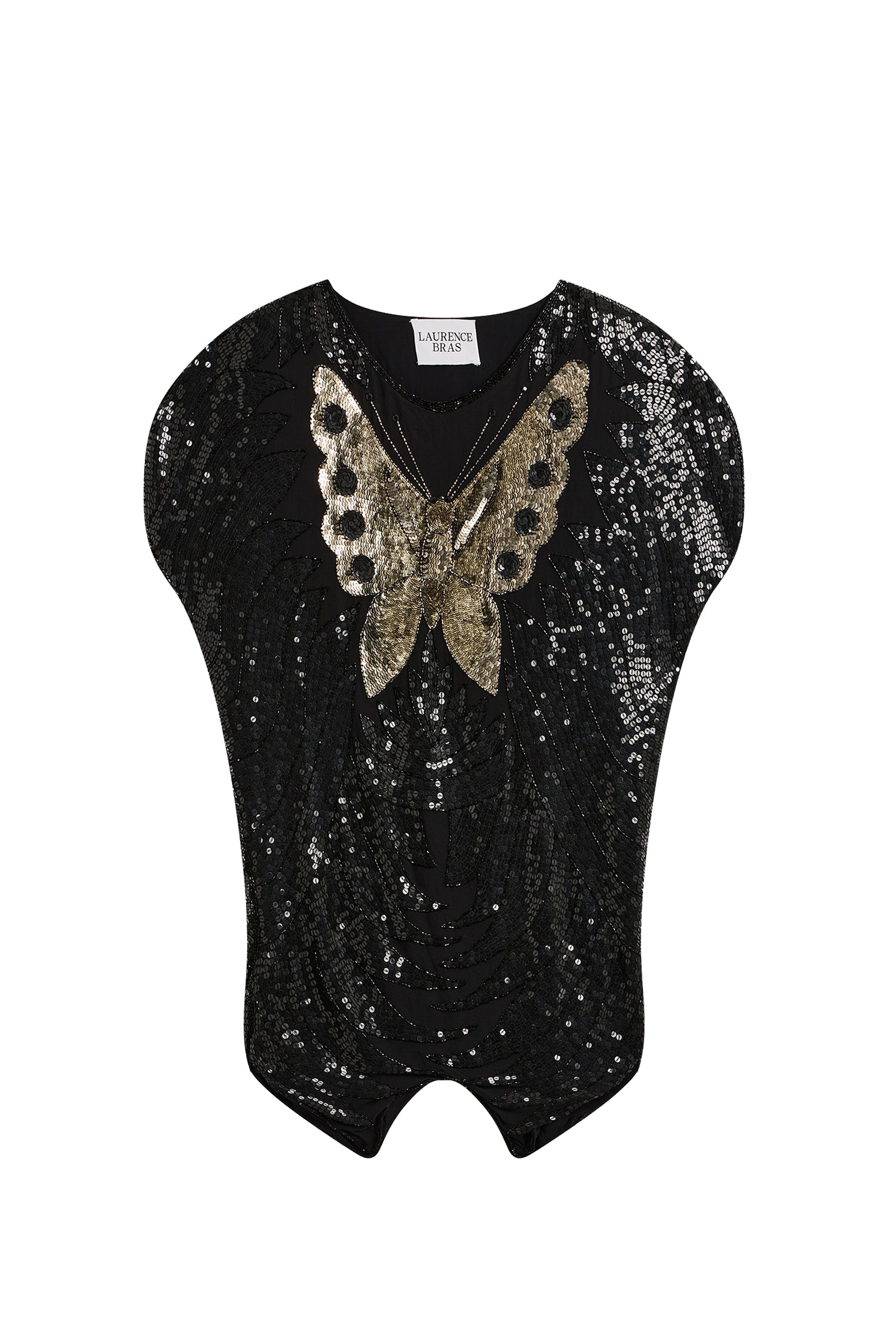 Robe Papillon en soie - Sequins Combo