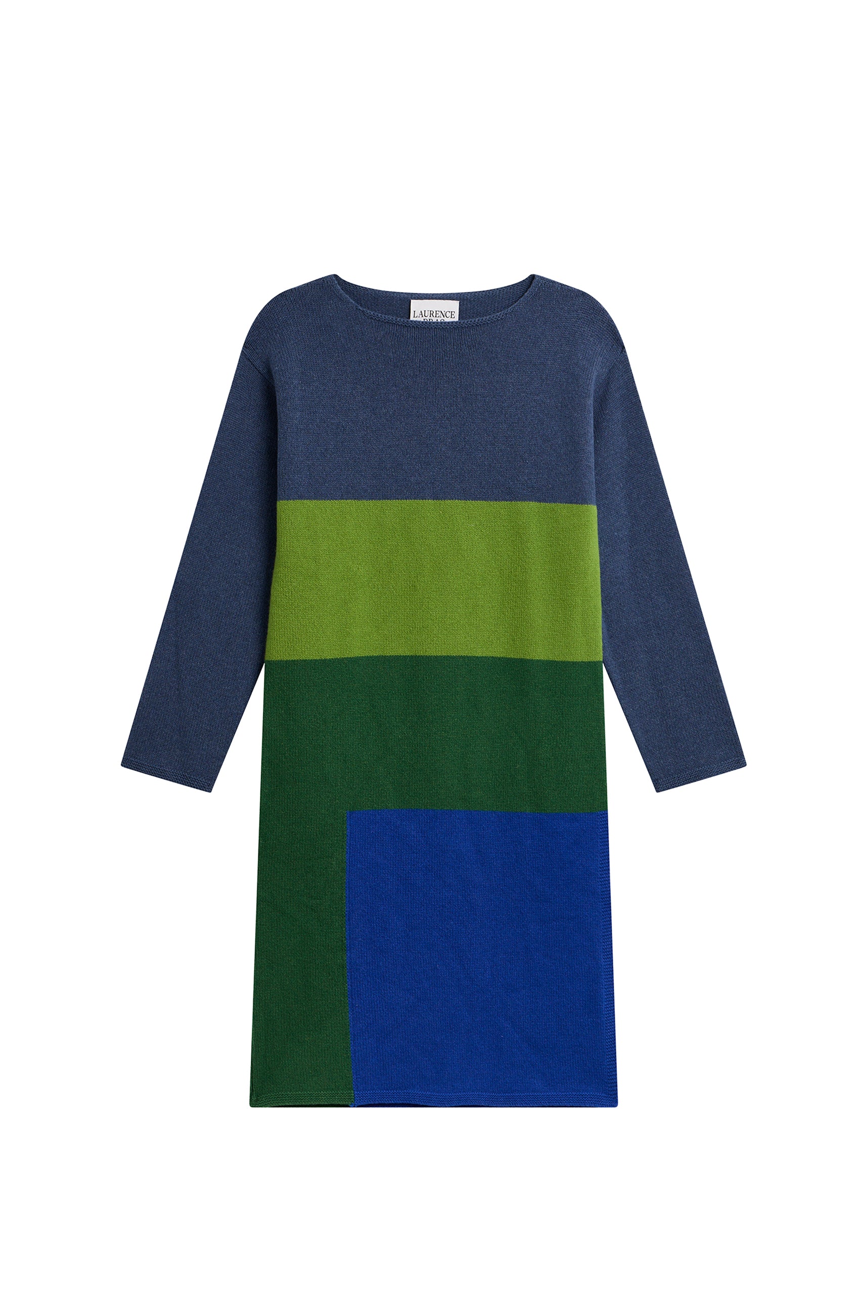 Robe Sahia en laine - Green