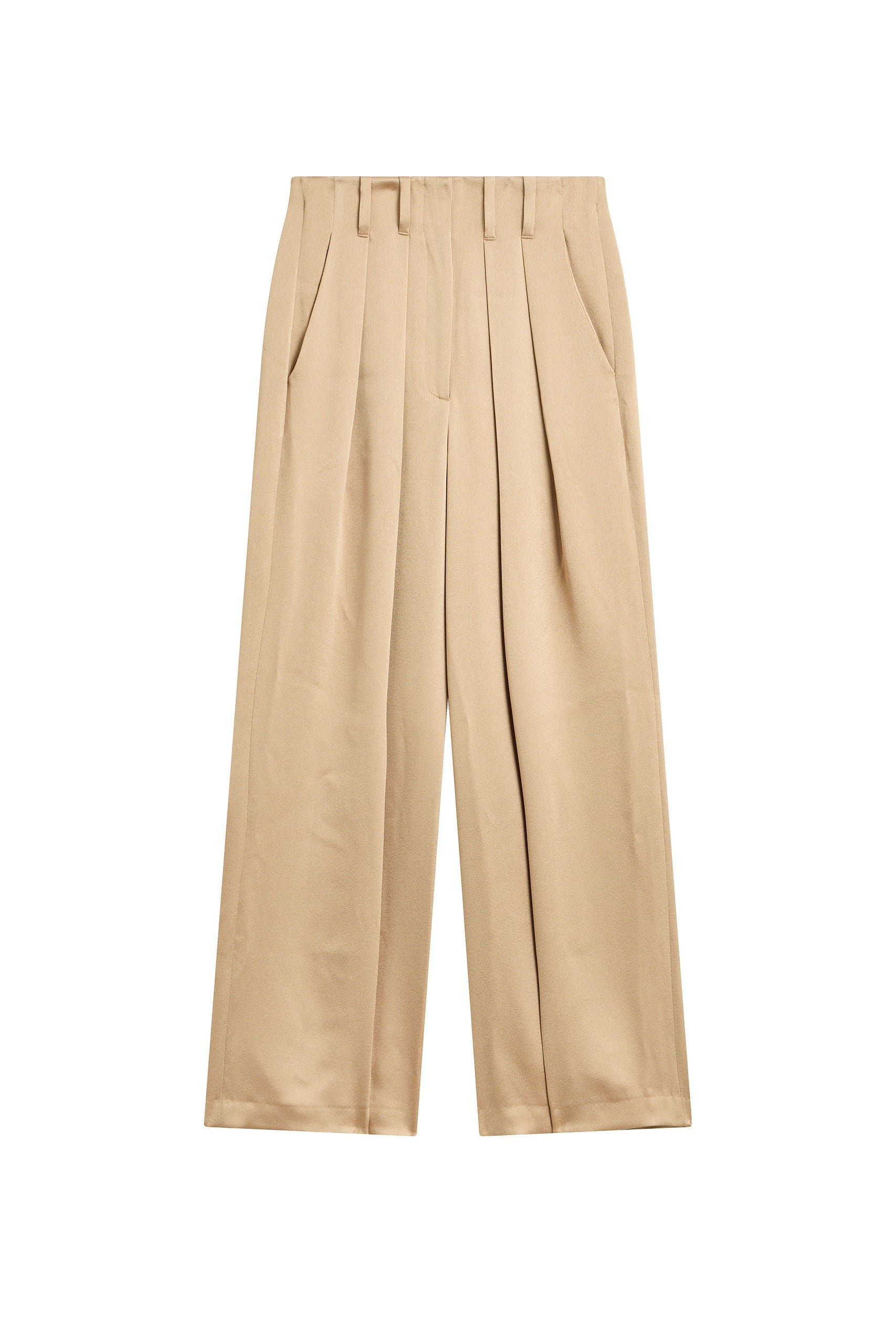 Pantalon Twister coupe large - Camel
