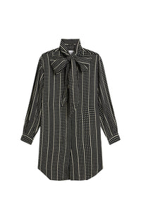 Robe Bac à motifs - Black Dots