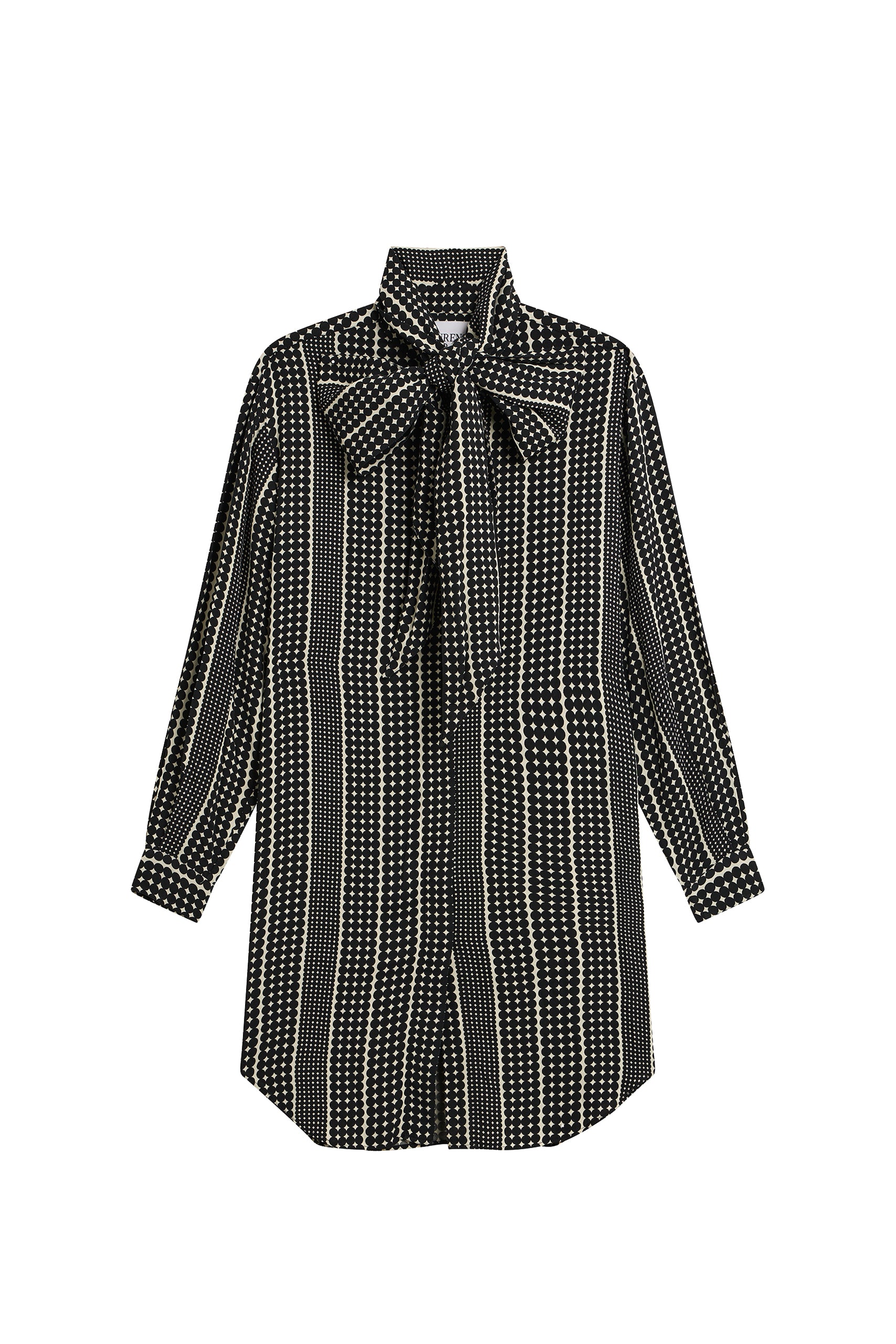 Robe Bac à motifs - Black Dots