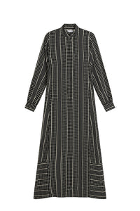 Robe Guggenheim à motifs - Black Dots