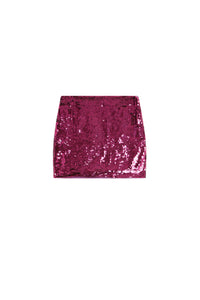 Jupe Norma à paillettes - Pink