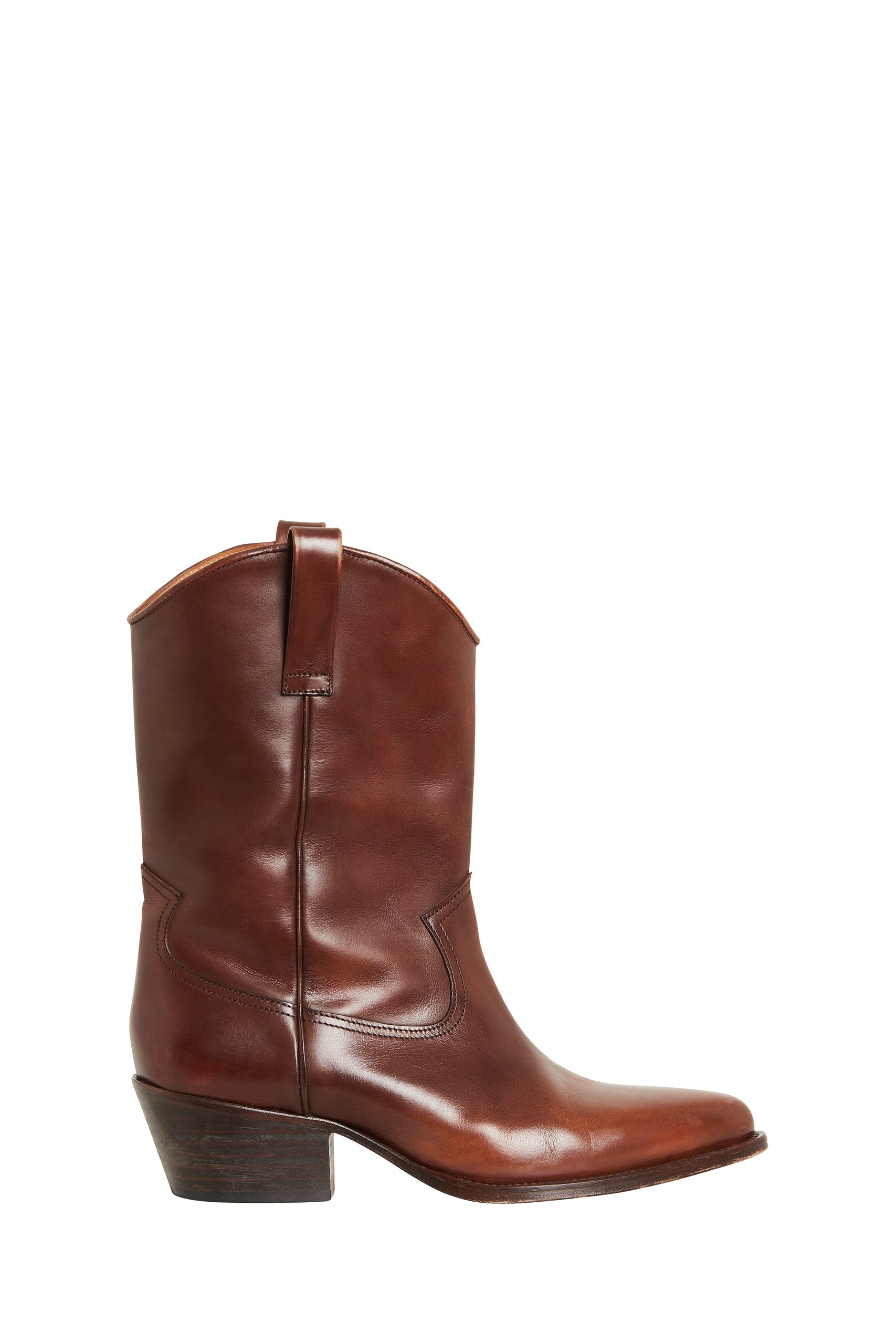 Santiags Tiag en cuir - Brown