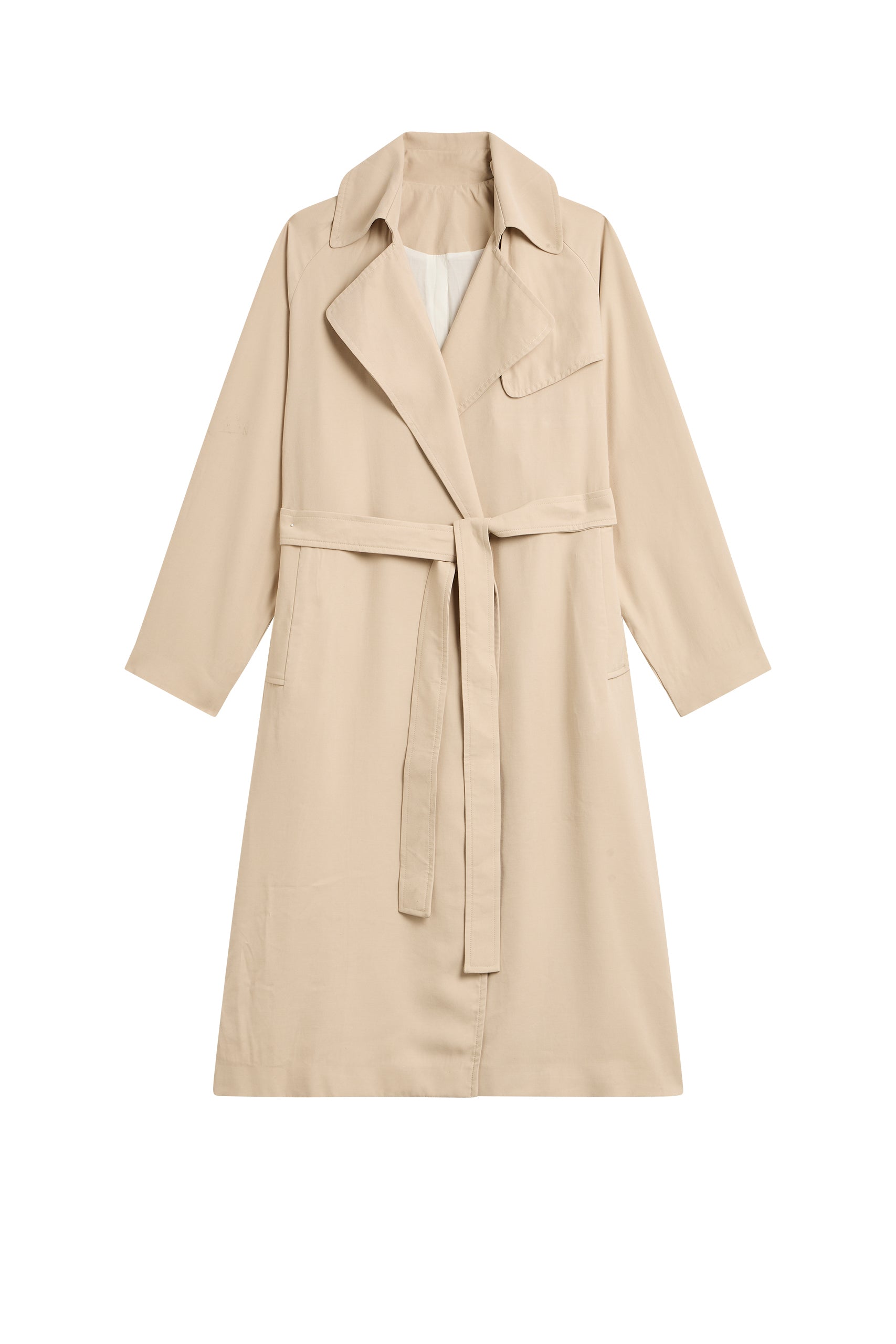 Trench-coat Cary coupe fluide - Beige