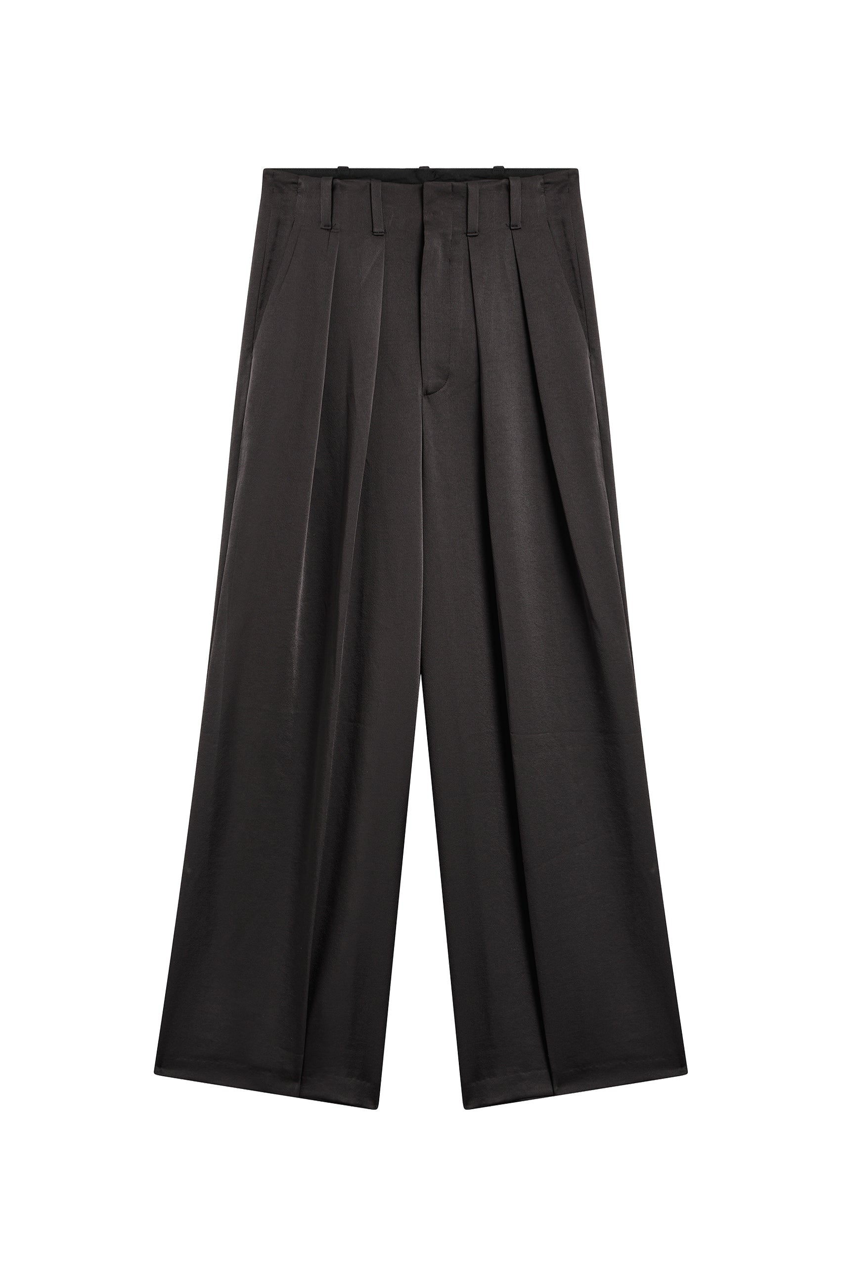 Pantalon Twister coupe large - Brown