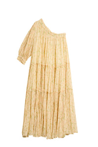 Robe Molly asymétrique - Orange