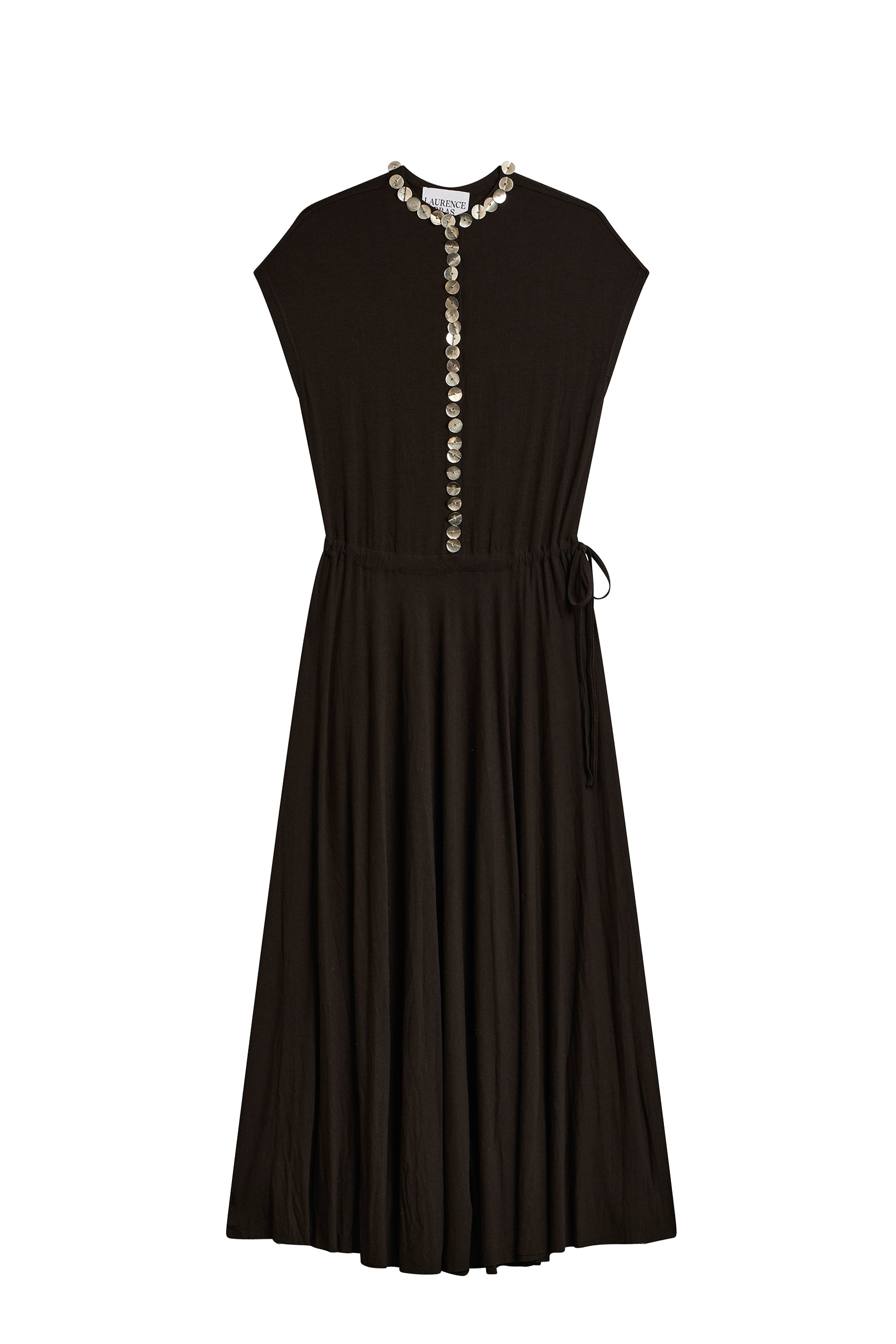 Robe Maya brodée de sequins - Brown
