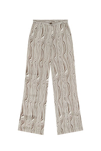 Pantalon Chacha coupe ample fluide - Brown