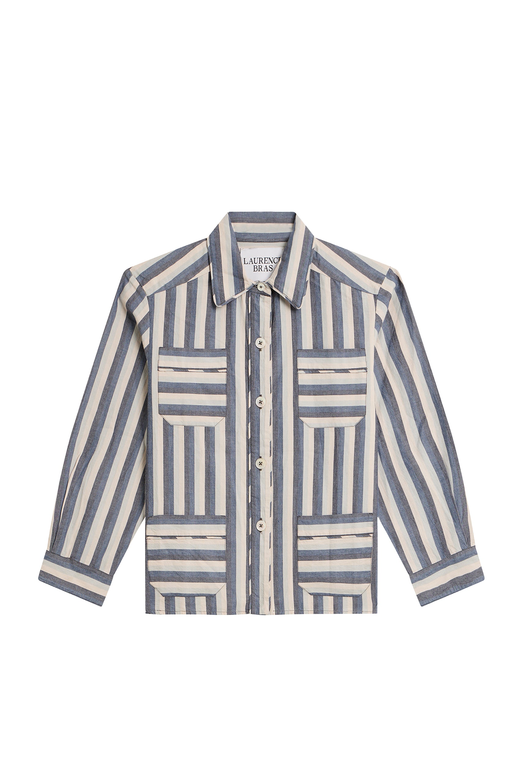 Blouse Wendy à manches longues - Grey