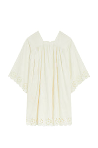 Robe Chianti à broderie anglaise - White