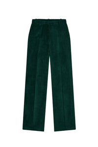 Pantalon Cloche en velours - Green