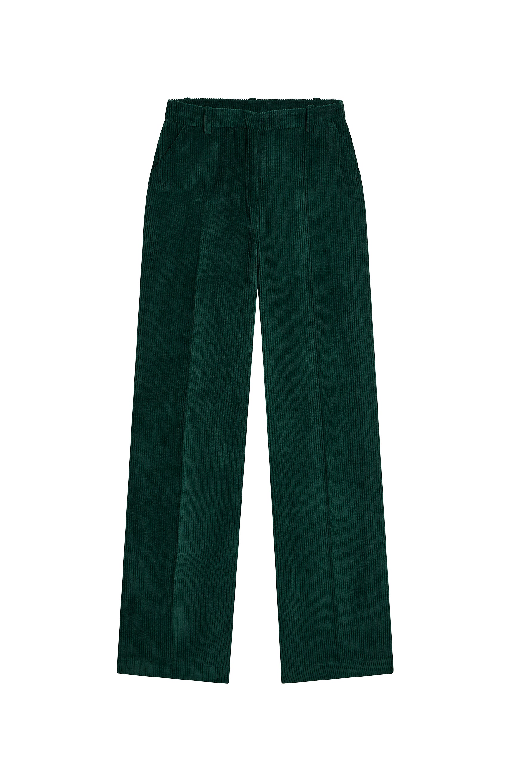 Pantalon Cloche en velours - Green