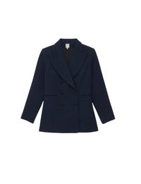 42qty RELIQUAT 150€ 23,9%  / Blazer croisé Bart - Blue Navy