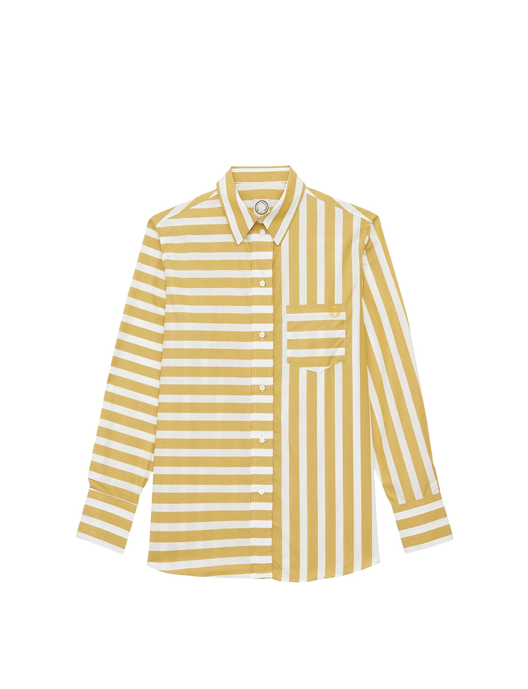 8qty RELIQUAT 65€ 0%  / Chemise droite Maureen - White Yellow
