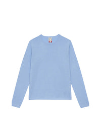 1qty RELIQUAT 75€ 25%  / Pull droit Angelina en laine - Blue Light