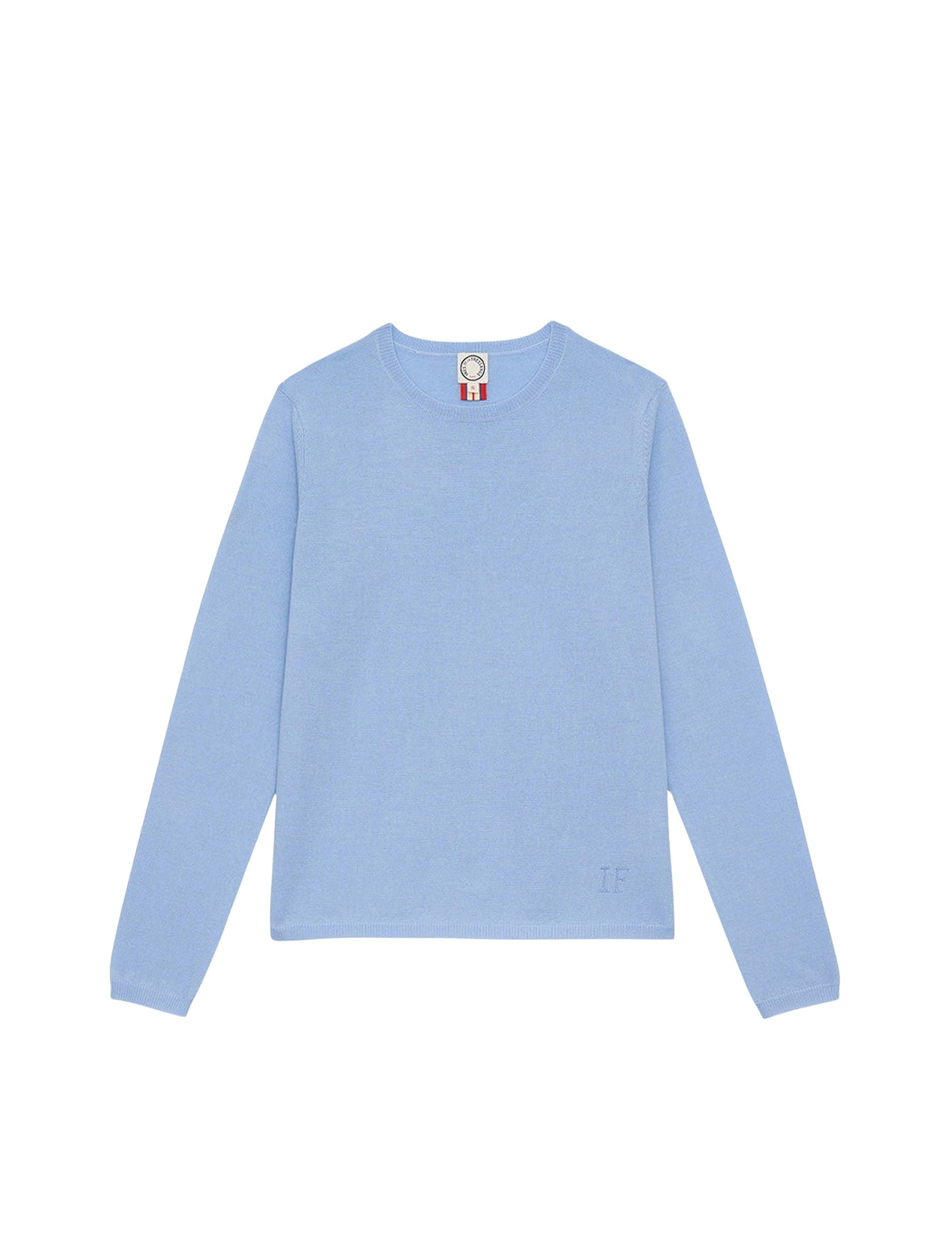 1qty RELIQUAT 75€ 25%  / Pull droit Angelina en laine - Blue Light