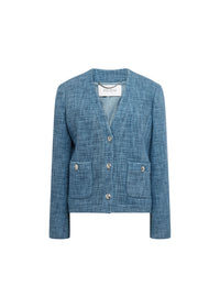 Veste courte - Bleu Moyen