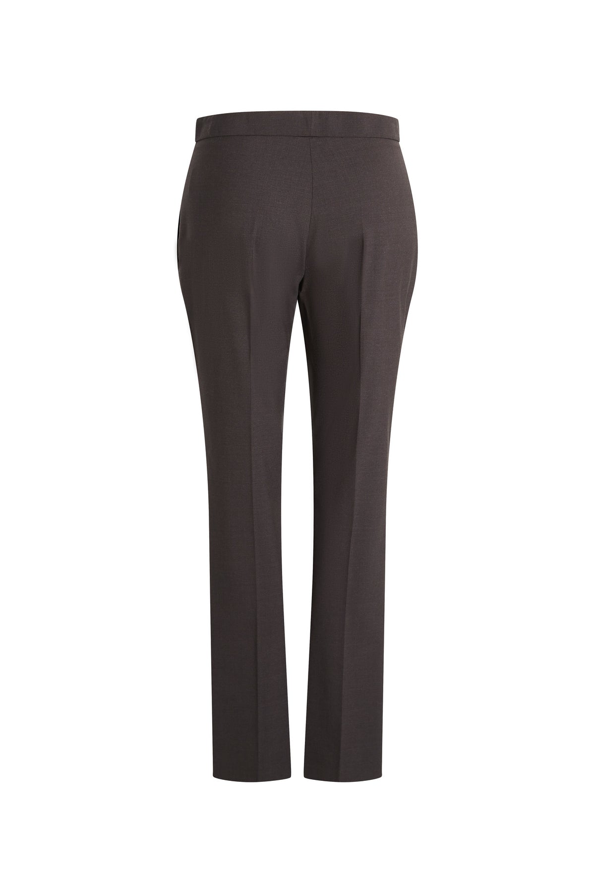 Pantalon fil a fil - Marron Foncé