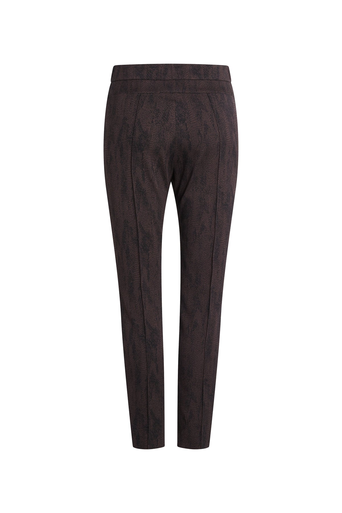 Pantalon imprime ikat - Grenat