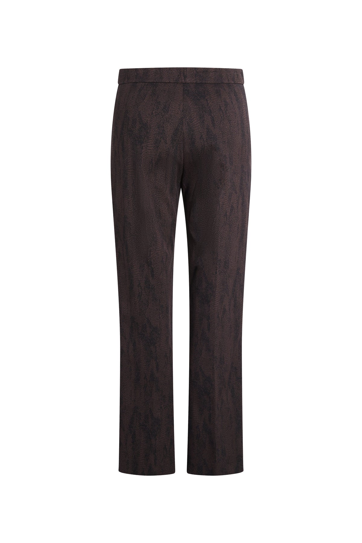 Pantalon imprime ikat - Grenat