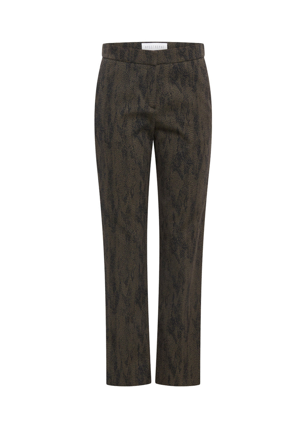Pantalon imprime ikat - Kaki