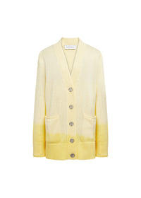 Cardigan tie and dye - Jaune Clair