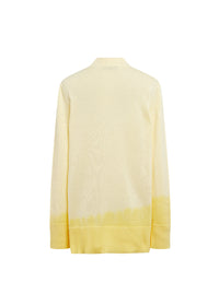 Cardigan tie and dye - Jaune Clair