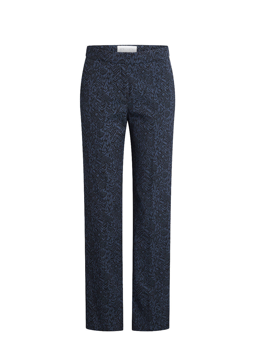 Pantalon imprime ikat - Marine