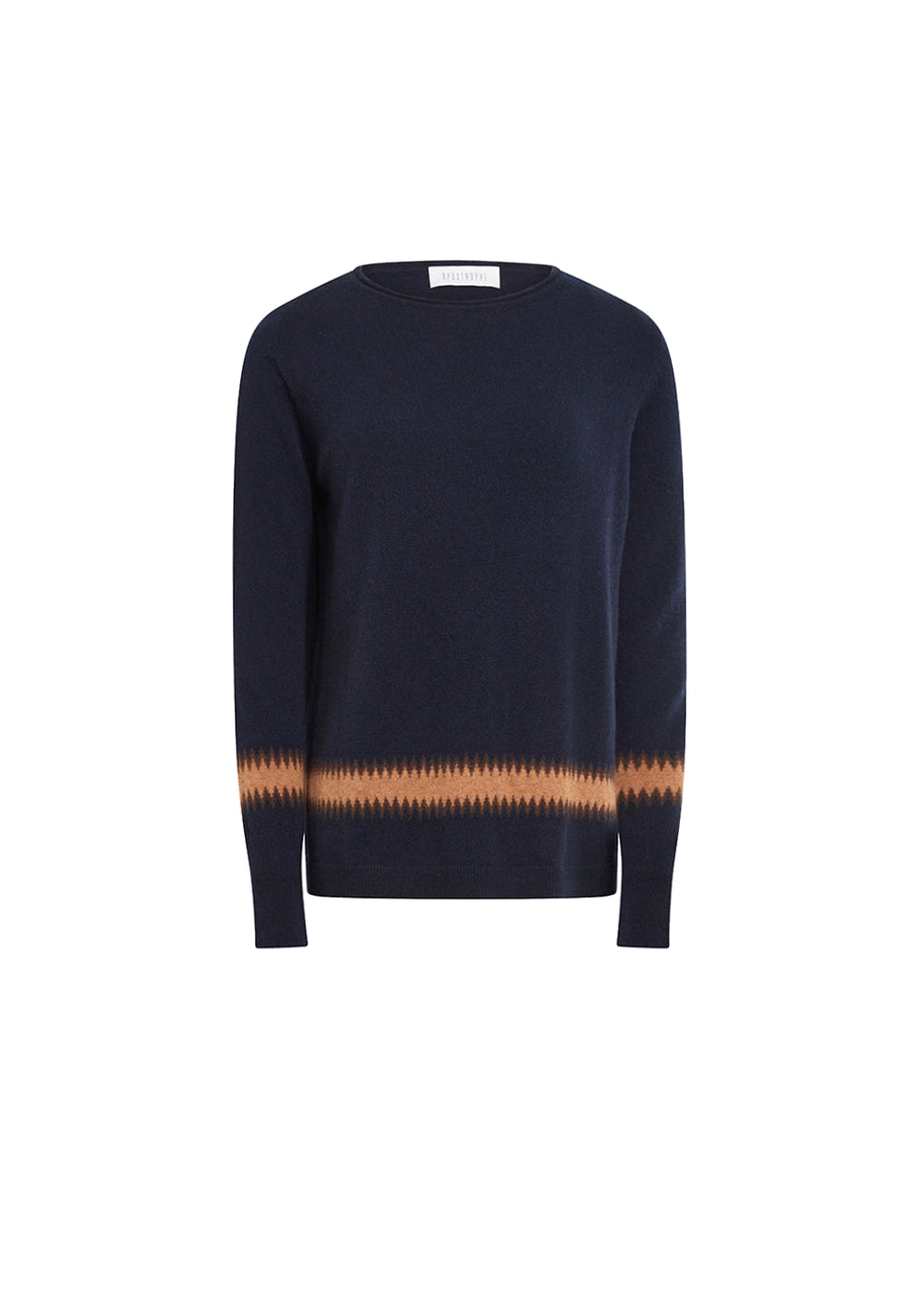 Pull col rond - Marine