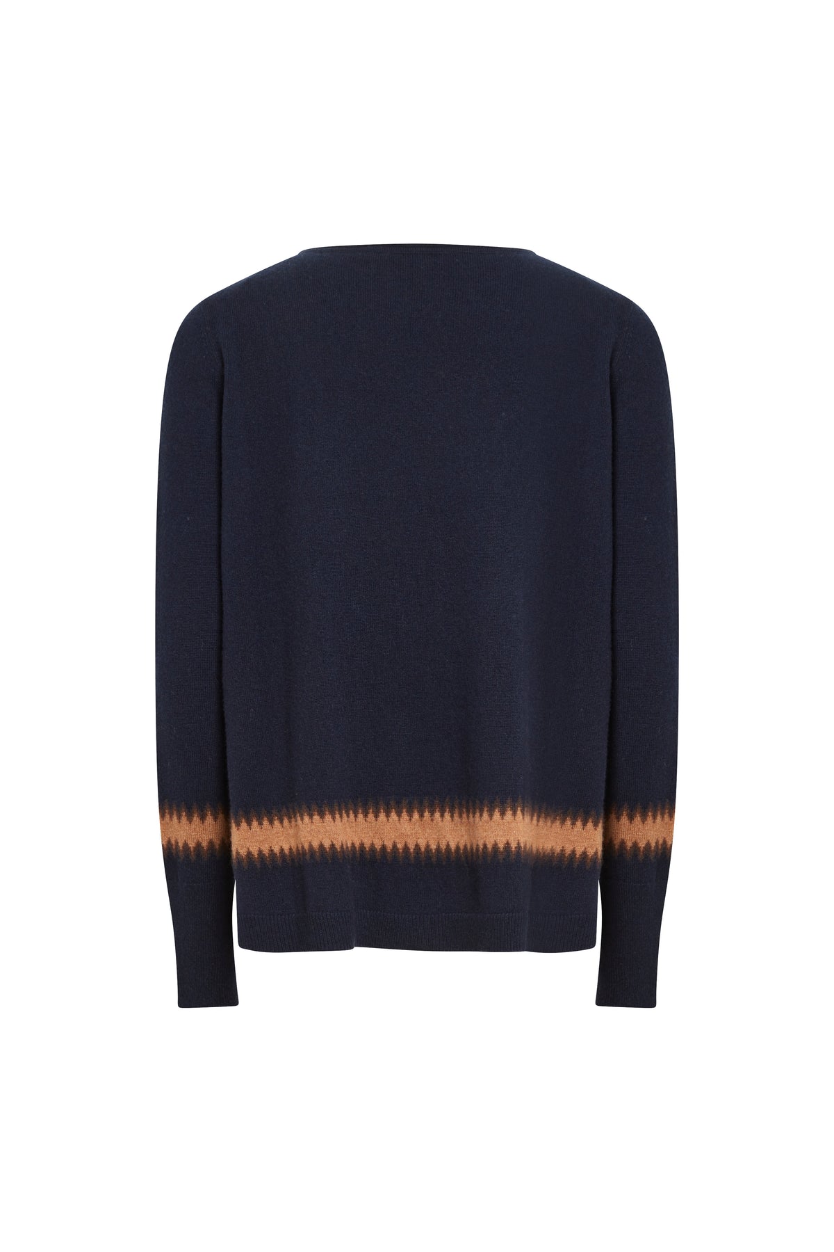 Pull col rond - Marine