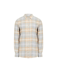 Chemise a carreaux - Gris Moyen