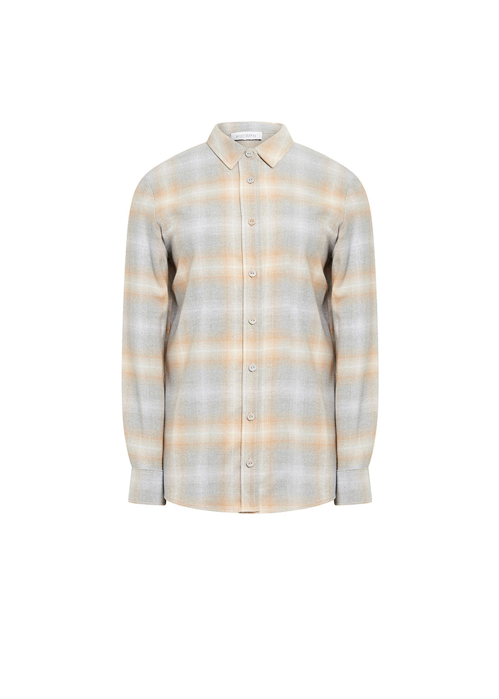 Chemise a carreaux - Gris Moyen
