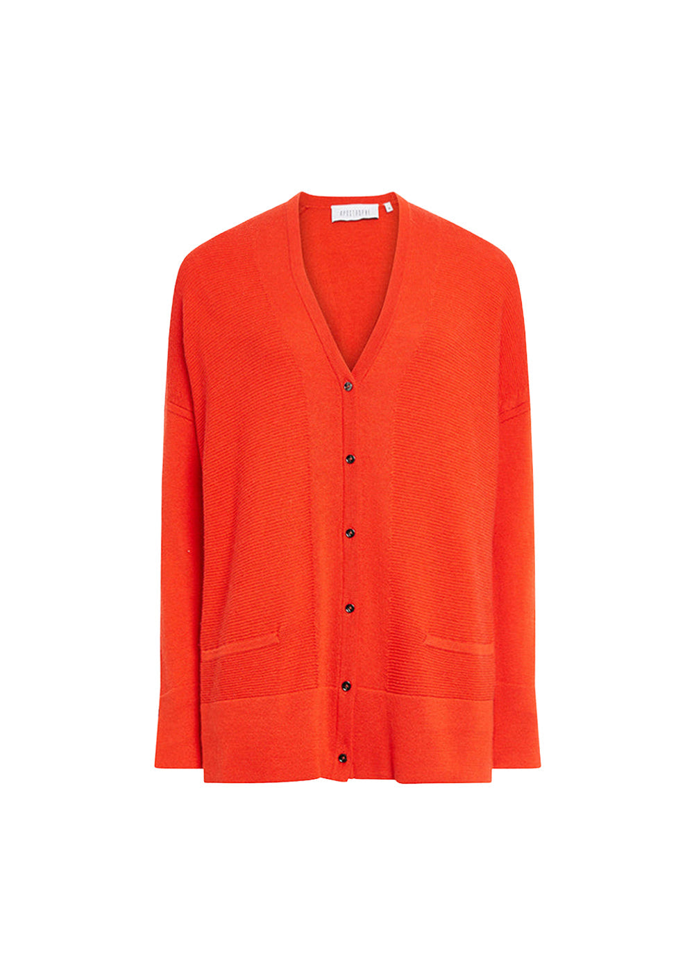 Cardigan - Orange Vif