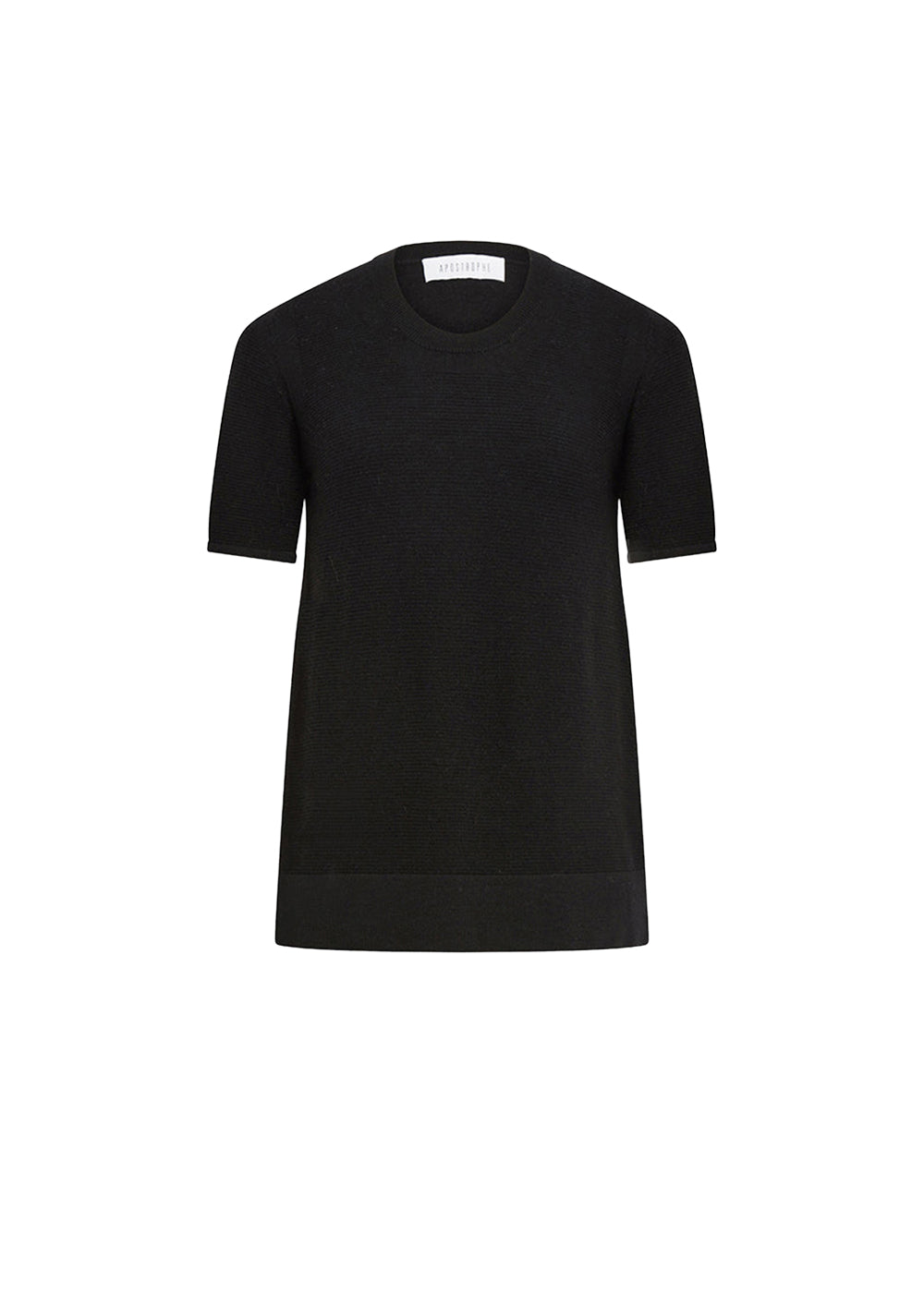 Pull manche courte - Noir