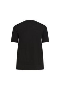 Pull manche courte - Noir