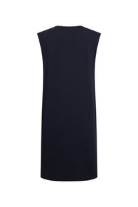Robe sans manches - Marine