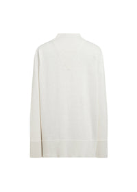 Pull col v - Blanc Cassé