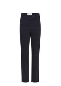 Pantalon polyester ceinture - Marine