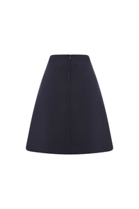 Jupe trapeze - Marine