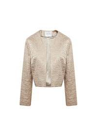 Veste courte type bolero - Or Mate