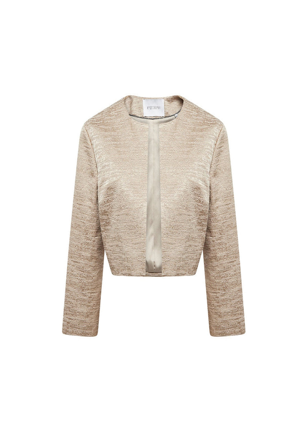 Veste courte type bolero - Or Mate