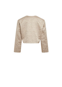 Veste courte type bolero - Or Mate