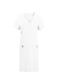 Robe a manches courte - Blanc Cassé