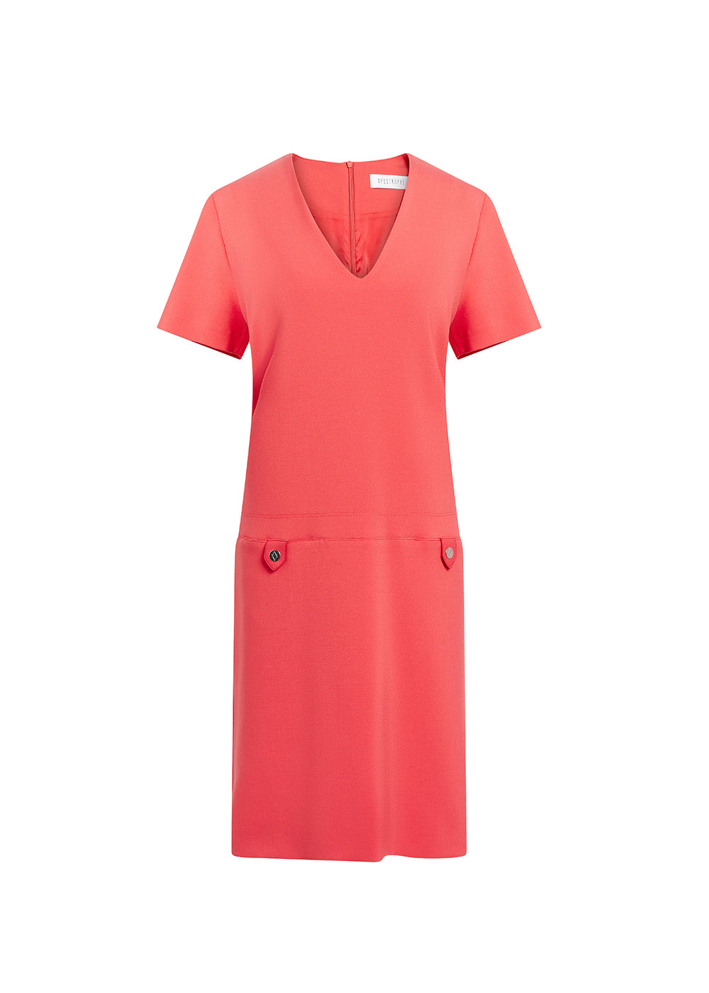 Robe a manches courte - Corail