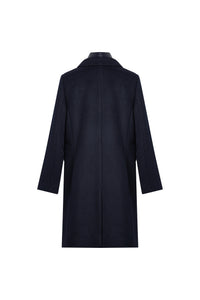 Manteau col tailleur - Marine