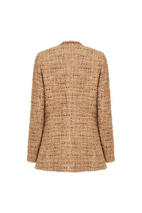 Veste double bouton devant avc - Camel