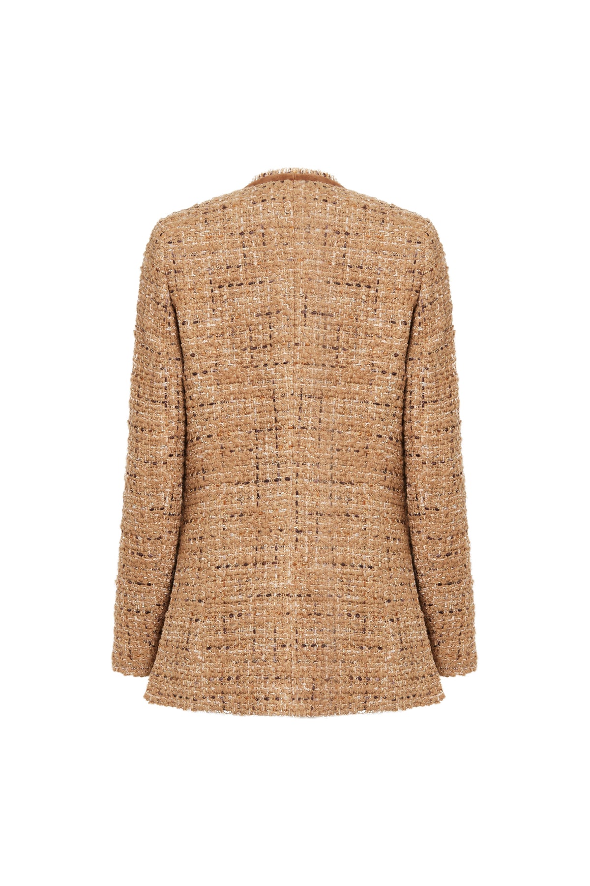 Veste double bouton devant avc - Camel